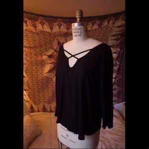 Mudd 3/4 sleeve top
